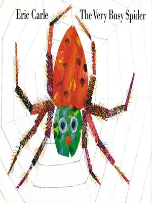 cover image of The Very Busy Spider